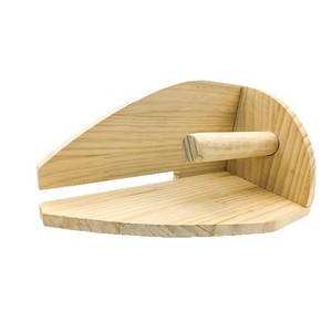 Cuillère de cueillette en bois couleur naturelle pour baies de cidrins, cueilleur manuel de baies de verger avec récipient de stockage - Product Image 5
