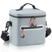 Glacière isotherme d'extérieur étanche 500DPVC 30L pliable et portable pour le déjeuner et la pêche