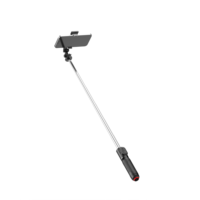 Mini trépied auto-ouvrant TT22 pour selfie, 700 mm, 360° ° Support de téléphone rotatif détachable 27,5 pouces compatible avec les éclairages d'appoint