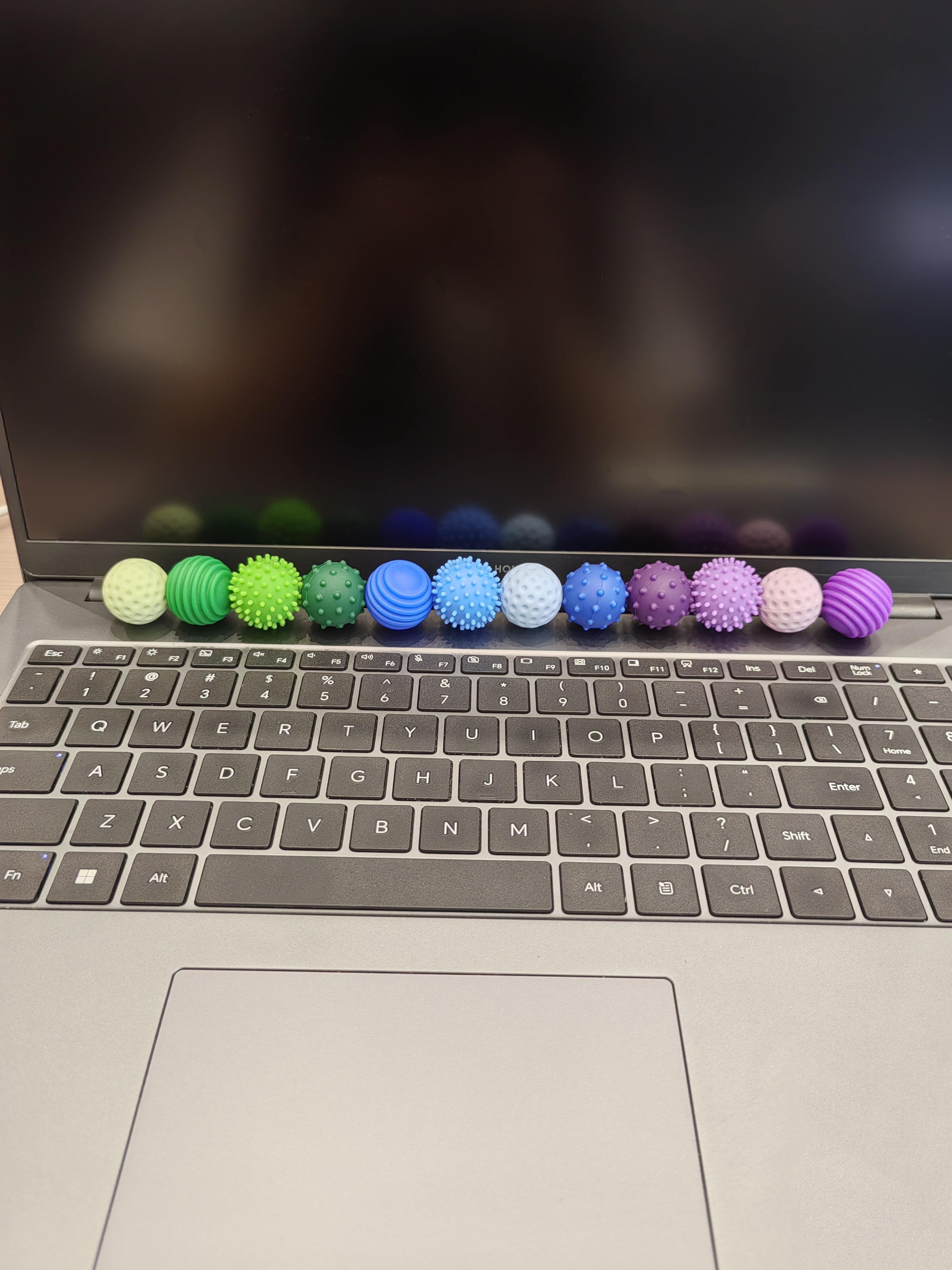 Silicone Magnetic Fidget Balls New Stress Relief Sensory Stone Toys for Autism Sensory