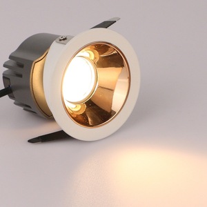 Plafonnier encastré LED commercial en aluminium noir 4100K blanc neutre IP20 Alimentation CA Garantie 3 ans IRC 90 Dimmable - Product Image 4