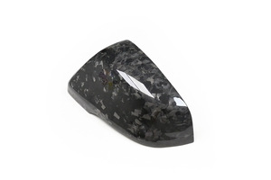 En promotion : Coque de rétroviseur en fibre de carbone sèche A90 Niu Wang Mo, noir/gris - Product Image 4