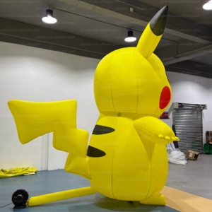 Vente flash : Modèle gonflable <span class=keywords><strong>Pikachu</strong></span>, costume de mascotte <span class=keywords><strong>Pikachu</strong></span> gonflable, personnage de dessin animé gonflable pour la publicité - Product Image 3