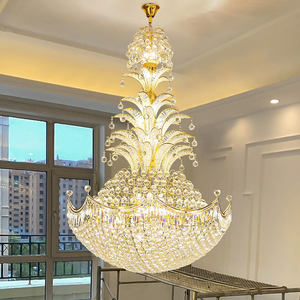 New Design Luxury Design Indoor Decorative <b>Light</b> Hotel Banquet <b>Hall</b> Big K9 Crystal Chandelier Lighting - Product Image 5