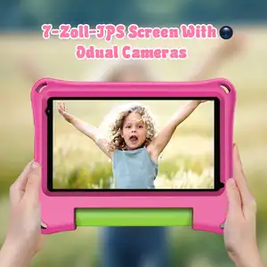 Pritom M7K Factory Discount Latest Children's Tablet 7-inch Quad Core 2+32GB Children's Education PAD Tablet Pc