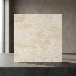 Carreaux de porcelaine effet marbre gris Cosmo Cloud 600x600mm, finition miroir brillant, pour revêtement de sol intérieur en céramique - Product Image 5