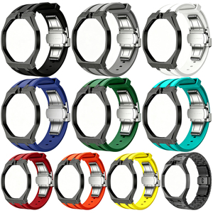 Kit de modification de boîtier de <span class=keywords><strong>montre</strong></span> en acier inoxydable avec <span class=keywords><strong>bracelet</strong></span> en caoutchouc pour <span class=keywords><strong>Swatch</strong></span> AP Royal Pop, <span class=keywords><strong>bracelet</strong></span> pour <span class=keywords><strong>Swatch</strong></span> AP Royal Pop, <span class=keywords><strong>bracelet</strong></span> pour <span class=keywords><strong>montre</strong></span> S - Product Image 6