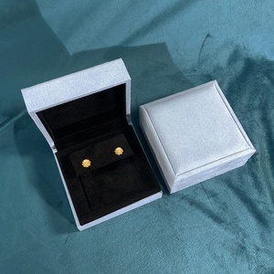 Brand Name Jewelry <b>Box</b> High-end Luxury <b>Box</b> Packaging for Diamond Jewelry Custom Suede Velvet Jewelry Packaging <b>Box</b> - Product Image 5