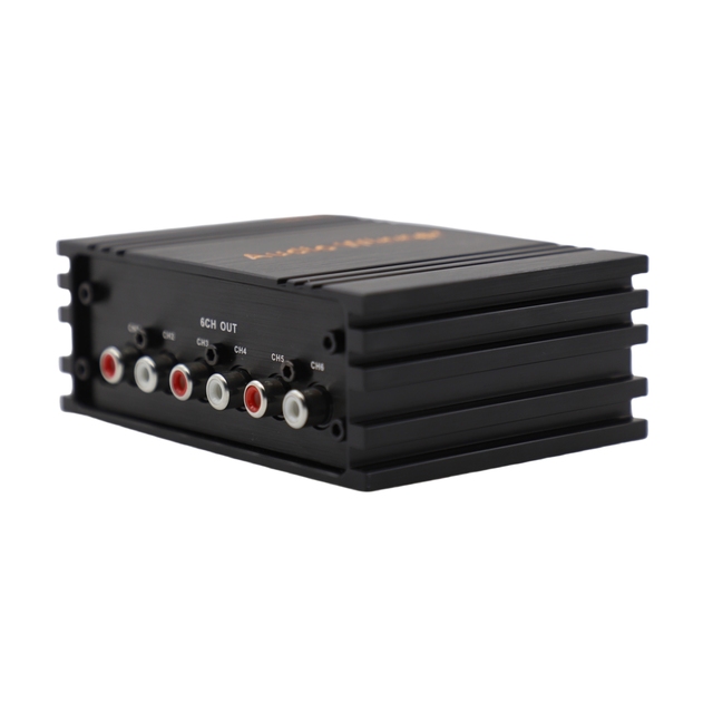 New Design Mini Size 4-Channel Car DSP Amplifier Blue Tooth 4 6 Audio Processor D Class AB Type 2 Channel Separation Crossovers
