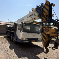 Grue mobile de construction télescopique d'occasion TADANO 80 tonnes TG 800E avec moteur japonais en stock