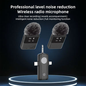Nuevo Micrófono Inalámbrico Portátil con Clip MS11 <span class=keywords><strong>para</strong></span> Vlog, Entrevistas, Creación de Contenido Telefónico, Micrófono <span class=keywords><strong>para</strong></span> la Mejor Calidad de Audio - Product Image 2