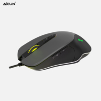 Mouse game lampu latar dapat diprogram, Mouse optik RGB lari GX40 ProUSB2.0 / MCU - SPCP-A825FD26 - 7 tombol makro