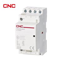 Contacteur AC triphasé 3P 220V 50/60Hz 2NO/2NC de style manuel CNC YCCH6, directement de l'usine