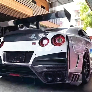 ชุดแต่งบังโคลนหลังคาร์บอนไฟเบอร์ทรง TS สำหรับ Nissan GT-R R35 ปี 2008-2016 - Product Image 5