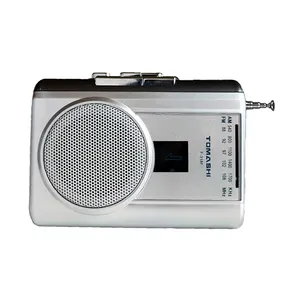 Pronto per la spedizione Retro Mini Audio cassette deck outdoor nastro portatile walkman player am fm radio Cassette Player