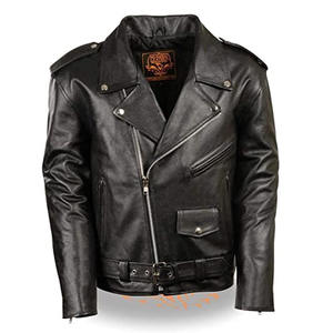 Veste en cuir High Street la plus vendue pour hommes en différentes couleurs Meilleur prix pour le printemps - Product Image 2