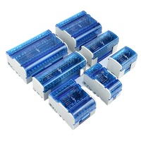 Barre omnibus de montage sur panneau électrique 415, connecteur de fil à vis modulaire 3 pôles 500V/125A, bornier de distribution d'alimentation unipolaire