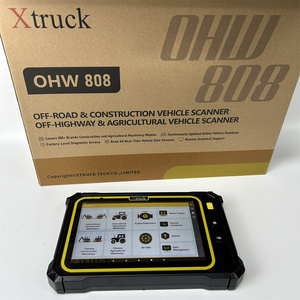 Nouvelle tablette de diagnostic hors route Xtruck OHW808 808 2026 pour moteurs diesel, assistance à distance pour engins de construction et machines agricoles - Product Image 1