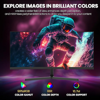 Moniteur de jeu QHD HDR 27 pouces 1440p 180Hz 1ms G-Sync Haute luminosité Entrée pour les joueurs PC Utilisateurs de bureau Nouveau produit