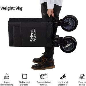 Equipo de fotografía Selens, carro de herramientas plegable para exteriores para trípode, papel de fondo, Softbox, almacenamiento - Product Image 2