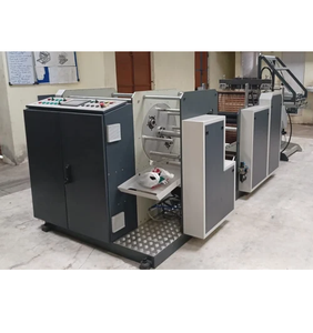 Machine à fabriquer des rouleaux de sacs biodégradables pour déchets GBRS 350 entièrement automatique en plastique à économie d'énergie, écologique, construite de manière stable et durable - Product Image 5