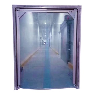 <span class=keywords><strong>Porte</strong></span> battante manuelle moderne en acier inoxydable 304, simple ou double battant, isolation thermique pour hôpital, cuisine, usine alimentaire - Product Image 6
