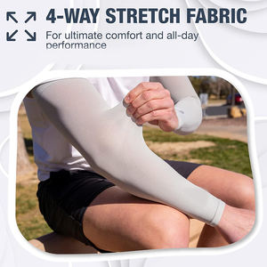 ปลอกแขนระบายความร้อนน้ำหนักเบาแห้งเร็วระบายอากาศได้ดีป้องกันแสงแดดตกปลาขี่จักรยานกลางแจ้งเด็กผู้ชายผู้หญิง - Product Image 2