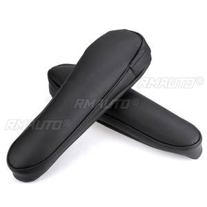 2 Fundas de Cuero Sintético para Reposabrazos de Asiento Delantero para Toyota Sienna 2011 2012 2013 2014 2015 2016 2017 2018 Negro Gris - Product Image 6
