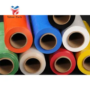 Moisture-Proof LLDPE Stretch Film Opaque Soft Film Plastic Shrink Pallet Wrap Casting Processed