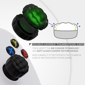 Playvital ngón tay cái Đệm Mũ thumbstick Grip Joystick bìa cho ps5/PS4/XBox/Nintendo chuyển đổi Pro điều khiển - Product Image 4
