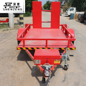 <span class=keywords><strong>Remorque</strong></span> de transport de robot de lutte contre l'incendie <span class=keywords><strong>Remorque</strong></span> de transporteur de voiture à deux roues à vendre - Product Image 4