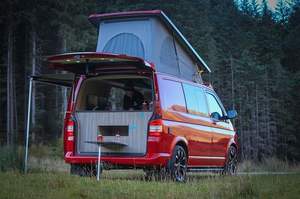 Vw <span class=keywords><strong>Transporter</strong></span> T5 <span class=keywords><strong>T6</strong></span> con Certificado CE, Accesorios de Camping, Tienda de Campaña, Carpa Softshell, Furgoneta para Espacio Adicional - Product Image 3