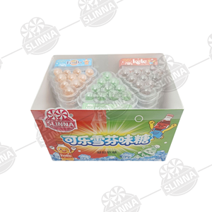 Bonbons Gélifiés en Gros 3 Saveurs Billes de Soda Cola Sucrées Multicolores Boîte Enfants Été Halal - Product Image 5