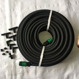 DD1694 резиновая 1/2 'автоматическая водосберегающая Оросительная Труба Набор микропористых капельных пористых трубок садовые грядки - Product Image 1