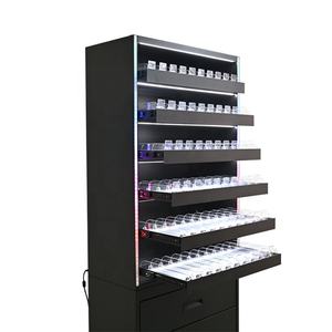 APEX Maßgefertigter Zigaretten-Präsentationsständer aus Metall mit RGB-Beleuchtung für Rauchershops - Product Image 3