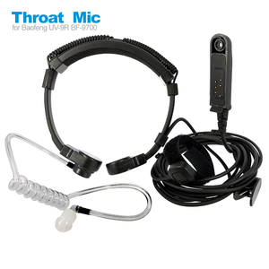 Micrófono de Vibración Telescópico con Auricular para Radio <span class=keywords><strong>Baofeng</strong></span> UV-9R <span class=keywords><strong>Plus</strong></span> <span class=keywords><strong>BF</strong></span>-9700 <span class=keywords><strong>BF</strong></span>-A58, para Walkie Talkie UV-XR <span class=keywords><strong>UV9R</strong></span> GT-3WP - Product Image 1