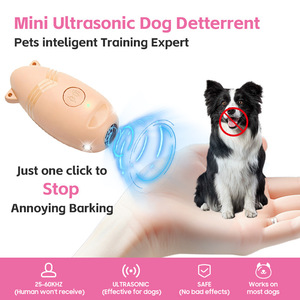 Ultrasonik Yüksek Frekanslı Köpek Kovucu ve Kovalayıcı, Çift Işıklı Yanıp Sönen Akıllı Eğitim Cihazı, Taşınabilir Havlama Önleyici - Product Image 4