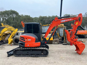 Miniexcavadora Kubota usada de 5-6 toneladas, excavadora sobre orugas con motor Yanmar y componentes de núcleo, 2, 2, 2 - Product Image 6