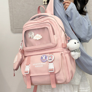 New Fashion Women's Student <b>Backpack</b> 2024 <b>Backpack</b> <b>Large</b> Capacity Factory Wholesale Price - Product Image 3