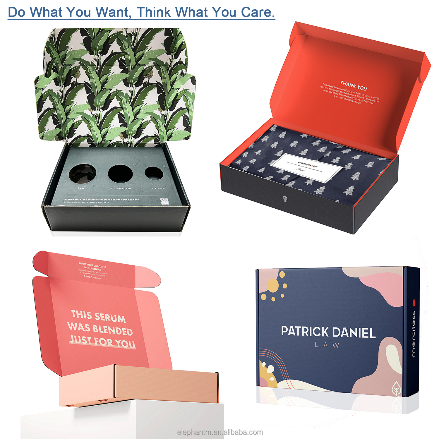 Custom Hot Sale Color Printing Kraft Corrugated Cardboard Envelope Mailing Packaging Cosmetic Apparel Clothing Mailer Box