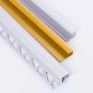 Foshan FSF Segurança Focinho de Escada de Alumínio Escada Afiação Bullnose Borda Anti-slip Piso Nosing Escada Para Piso Laminado