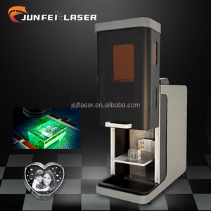 Máy khắc <span class=keywords><strong>laser</strong></span> pha lê thủy tinh <span class=keywords><strong>3D</strong></span> JUNFEI 5W GreenLight tốc độ cao, máy khắc <span class=keywords><strong>laser</strong></span> di động dùng để khắc quà tặng - Product Image 1