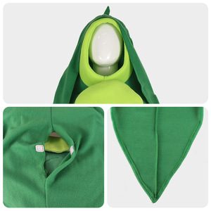 Costume de Grenouille Adulte pour Fête d'Halloween, Cosplay, Jeu de Rôle Alimentaire, en Polyester Vert - Product Image 4