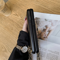 Coque de luxe avec chaîne en losanges à lanière pour collier et Bracelet, pour iPhone 11, 12, 13 Pro, Max, XR plus, avec boule dorée ajustable