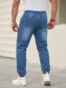 <span class=keywords><strong>Jeans</strong></span> da <span class=keywords><strong>Uomo</strong></span> Traspiranti e Leggeri, Stile Streetwear <span class=keywords><strong>con</strong></span> <span class=keywords><strong>Elastico</strong></span> <span class=keywords><strong>in</strong></span> <span class=keywords><strong>Vita</strong></span> - Product Image 2