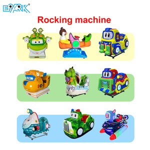 Machine de jeu en fibre de verre à jetons Arcade Kiddie Ride Little Bear Seesaw Video Game - Product Image 4