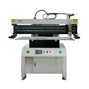 Semi-Auto Smt Stencil Printer/Pcb Zeefdruk Machine Smt Productielijn Pick En Plaats Machine Voor Led Productie