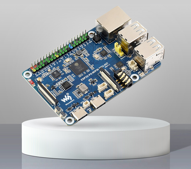 AISMARTGOO TK-370 VC2631 Worm Gear Motor High-performance Board Based on ESP32-P4 & ESP32-C6 WF 6 BLE5 Supports AI & DeepSeek