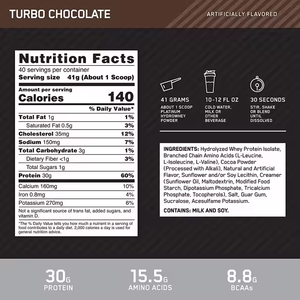 Poudre de protéines de lactosérum hydrolysée Platinum Hydrowhey 100% isolat de protéines de lactosérum hydrolysées saveur chocolat turbo 2,16 livres pour femmes enceintes - Product Image 2