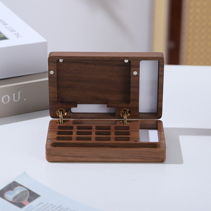 Палитра для художников 2026: 12 отсеков, однотонная, для акрила, масла, акварели, деревянная - Product Image 2